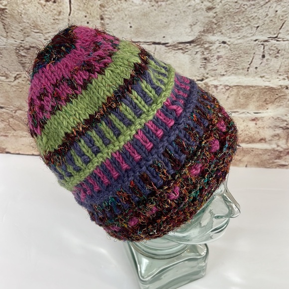 Rising Tide Colorful Knit Beanie - Picture 2 of 12
